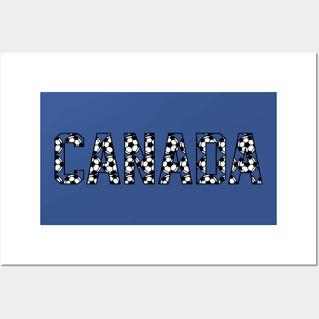 Canada Soccer Wall Art by Rayrock76